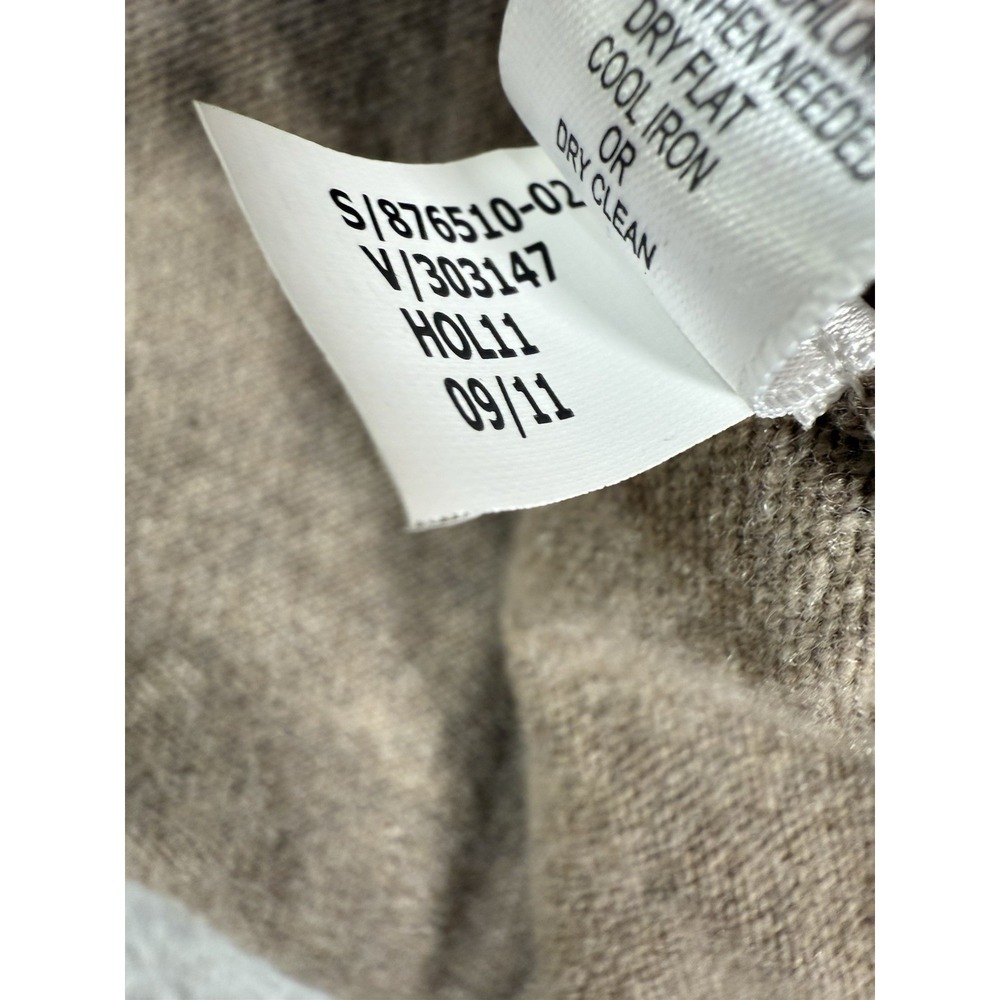Banana‎ Republic Sweater Mens Small Brown Wool Blend Pullover - Picture 9 of 12